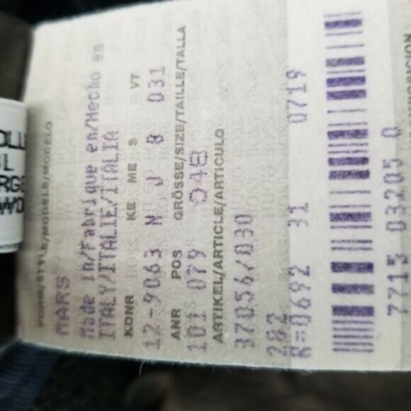 Hugo Boss 41L Green Blazer 100% Wool Made in Italy - Picture 5 of 6